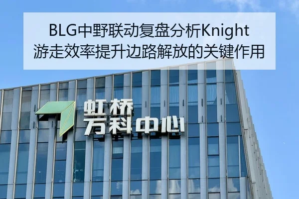 BLG中野联动复盘分析Knight游走效率提升边路解放的关键作用