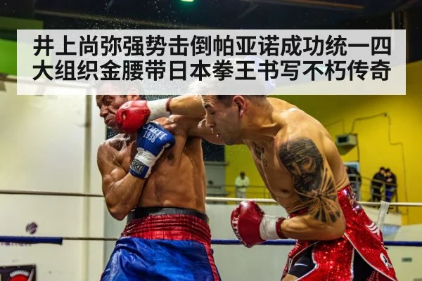 井上尚弥强势击倒帕亚诺成功统一四大组织金腰带日本拳王书写不朽传奇